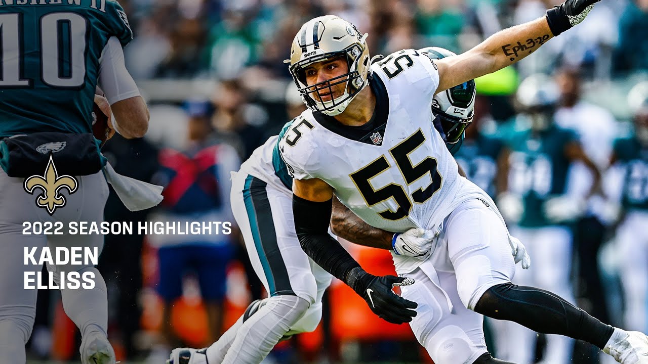 Kaden Elliss' Top Plays 2022 NFL Season | New Orleans Saints