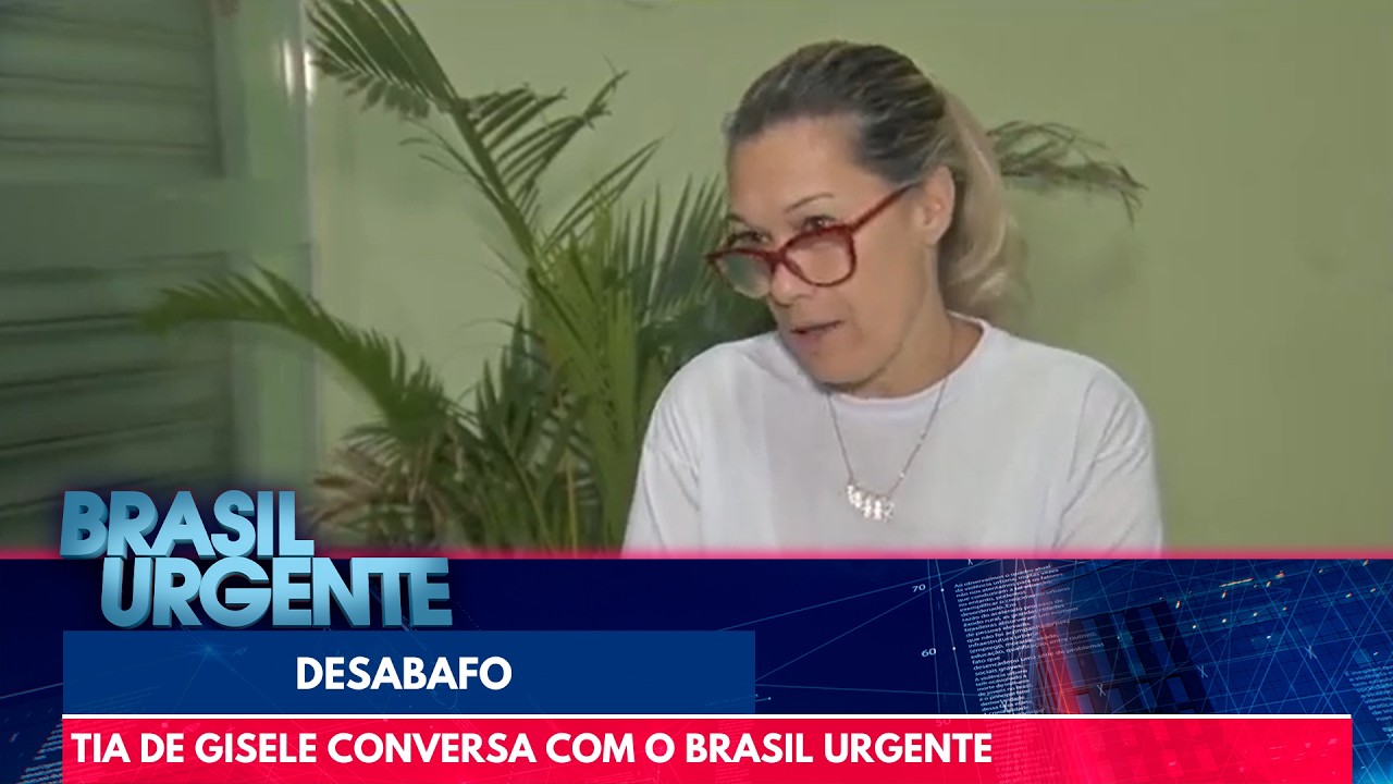 Tia da soldado Gisele fala com o Brasil Urgente após prisão | Brasil Urgente