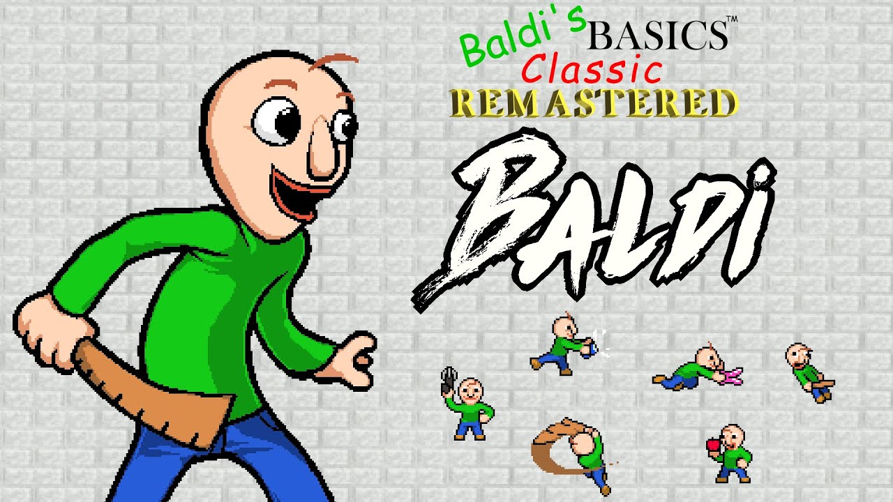 Baldi - Baldi's Basics - Rivals of Aether Workshop Trailer