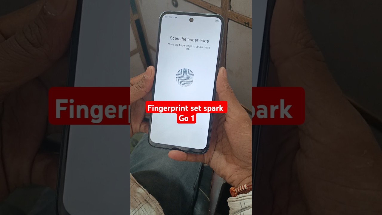 How to set fingerprint in tecno spark go 1, all smartphone fingerprint set #shortsfeed #shorts