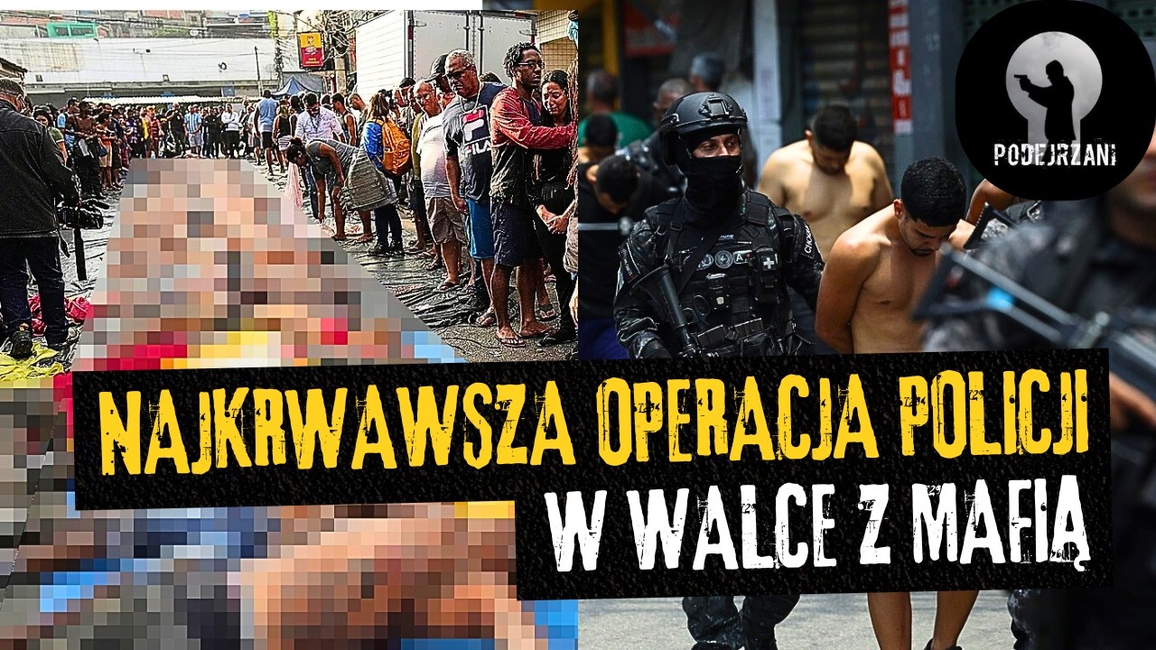 130 ofiar policyjnej operacji przeciwko gangsterom