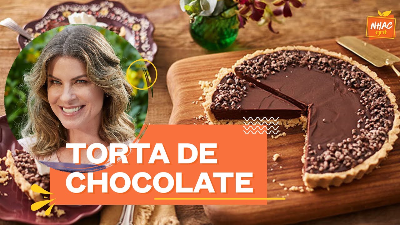 🍫 Torta de chocolate gelada com nibs açucarados | Rita Lobo | Cozinha Prática