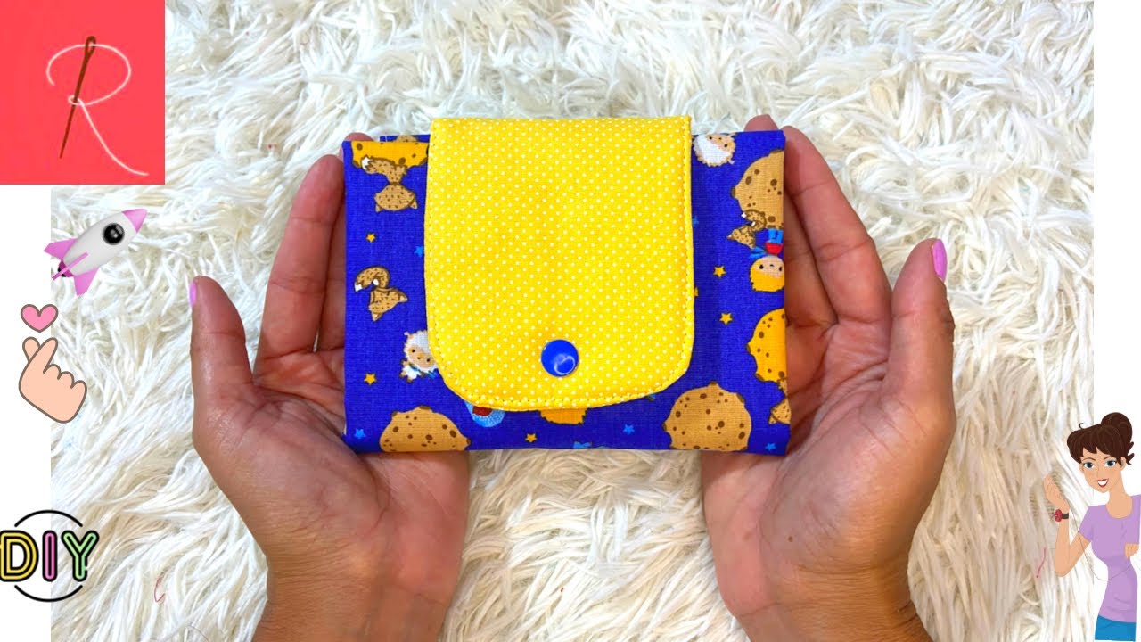 ÓTIMA IDEIA DE COSTURA ⭐️ COMO FAZER ECOBAG CARTEIRA ⭐️ COSTURA CRIATIVA PARA INICIANTE