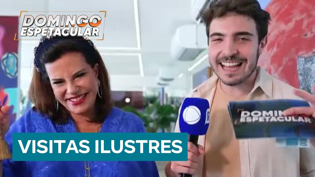 João Liberato visita Narcisa Tamborindeguy, Sérgio Mallandro e o Morro do Vidigal (RJ)