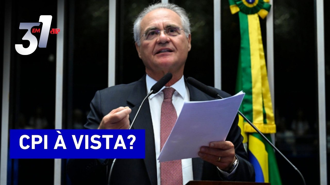 AGORA: Calheiros diz que comissão do Senado não substitui CPI no caso Master