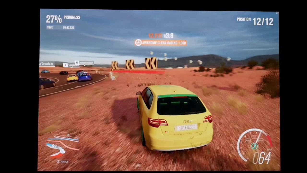 Forza Horizon 3 on the 2016 Surface Book with Performance Base
