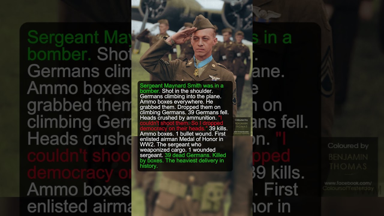 1 Wounded Sergeant Killed 39 Germans by Dropping Ammo Boxes on Their Heads | Military History Talks