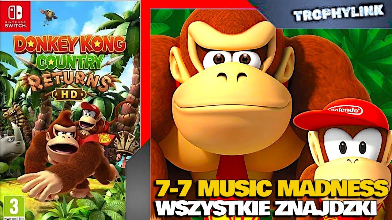 Donkey Kong Country Returns HD Music Madness 7-7 