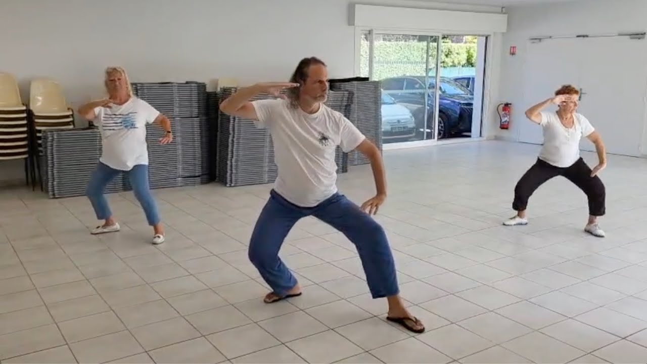 Practicing Wudang Tai Yi Wu Xing Quan ☯️  武當太乙五行拳 - Christoph Eberhard