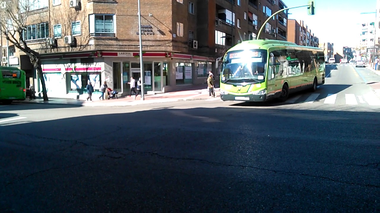 San Sebastián de los Reyes y Alcobendas interbus Empresa Montes etc febrero 2017