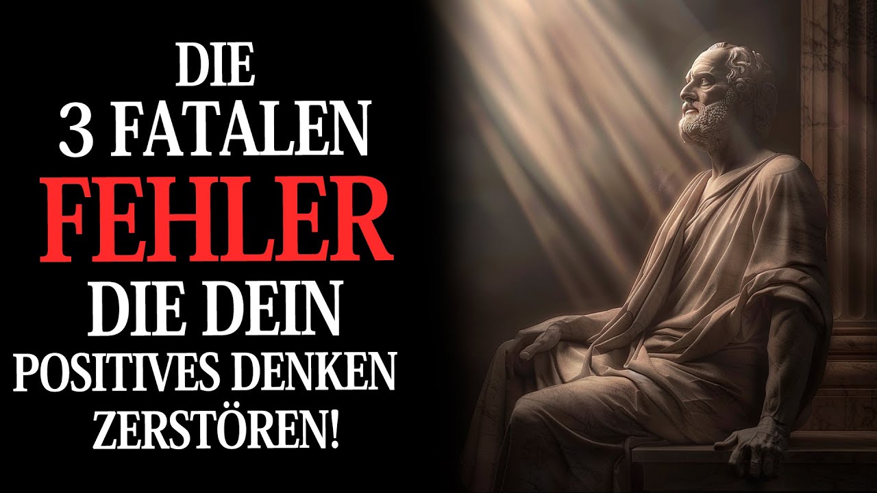Die 3 fatalen Fehler die dein positives Denken zerstören können l Stoizismus