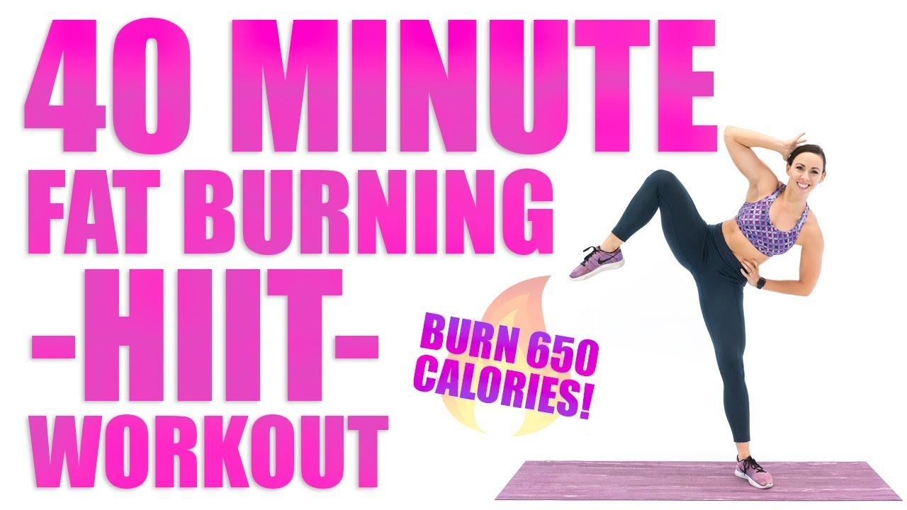 40 Minute Fat Burning HIIT Workout 🔥Burn 650 Calories! 🔥