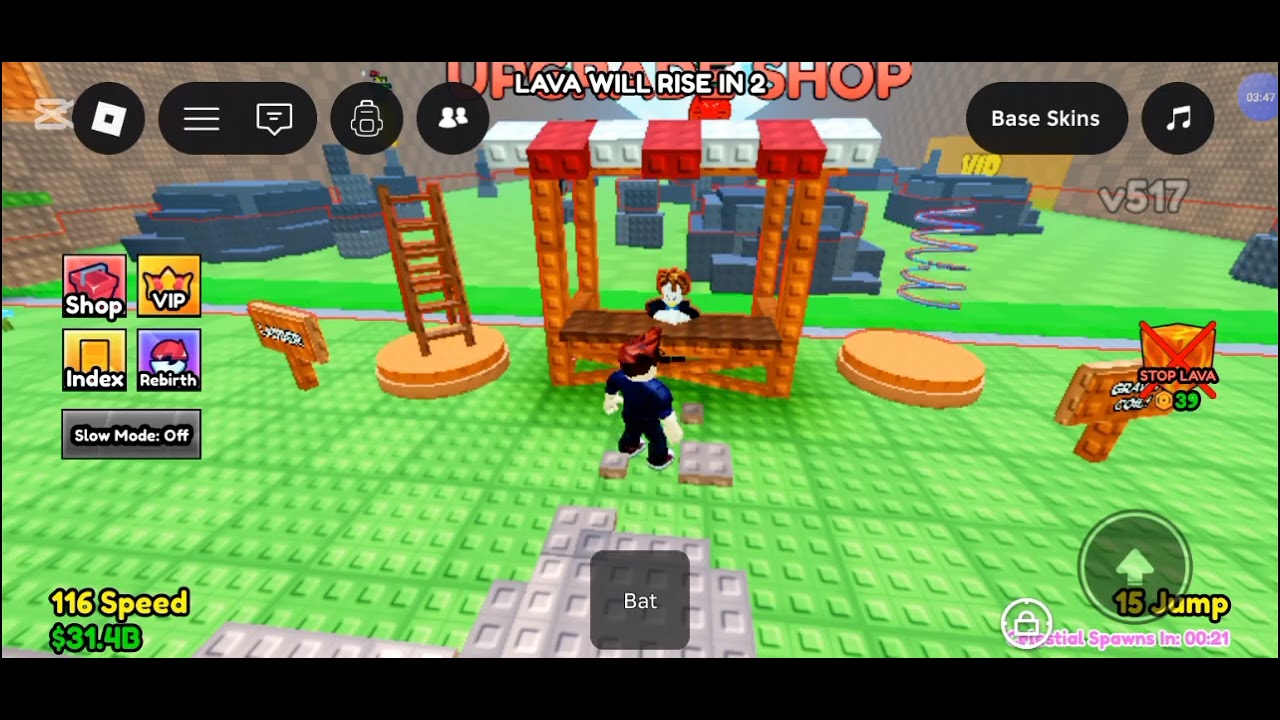 Playing escape lava for brainrot part. 2#roblox#viral#trending