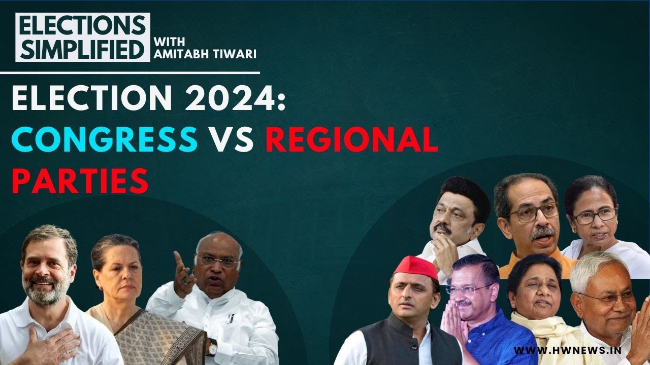 Elections Simplified: Congress VS Regional Parties | Rahul Gandhi | Lok Sabha | Amitabh Tiwari