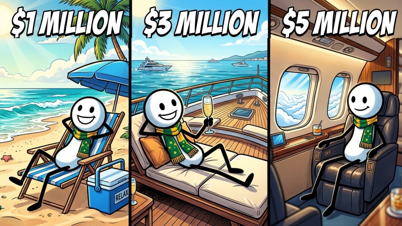 What $1M, $3M and $5M Retirement Looks Like in Australia