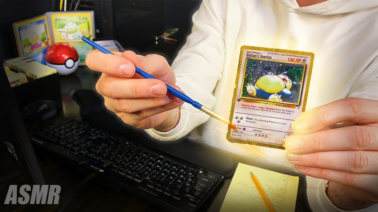[ASMR] 🖌️ Custom Pokémon Card Designer Roleplay | Chill Assistant Helps You Create Your Own Card 🖌️
