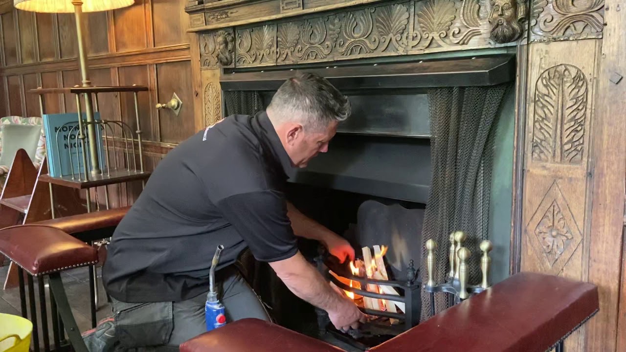 How to light OPEN FIRES