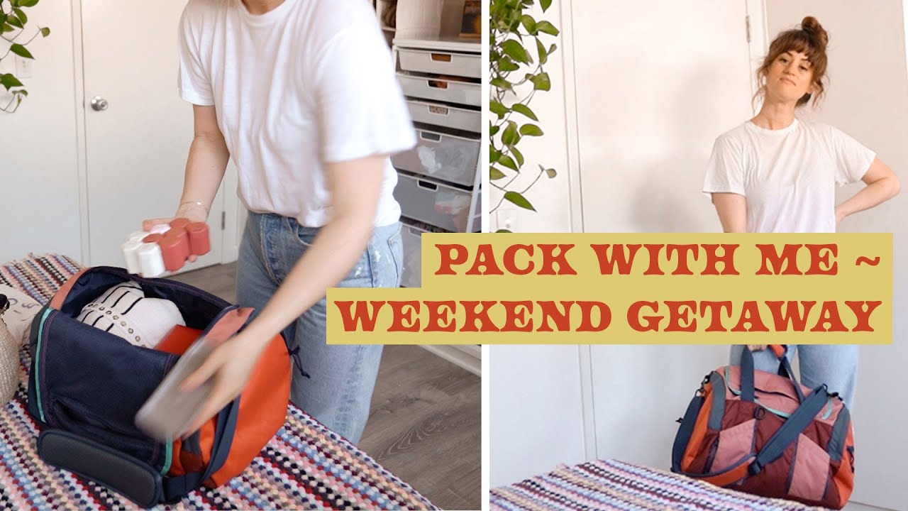 Pack Light With Me! Travel Capsule Wardrobe / Packing Hacks & Organization