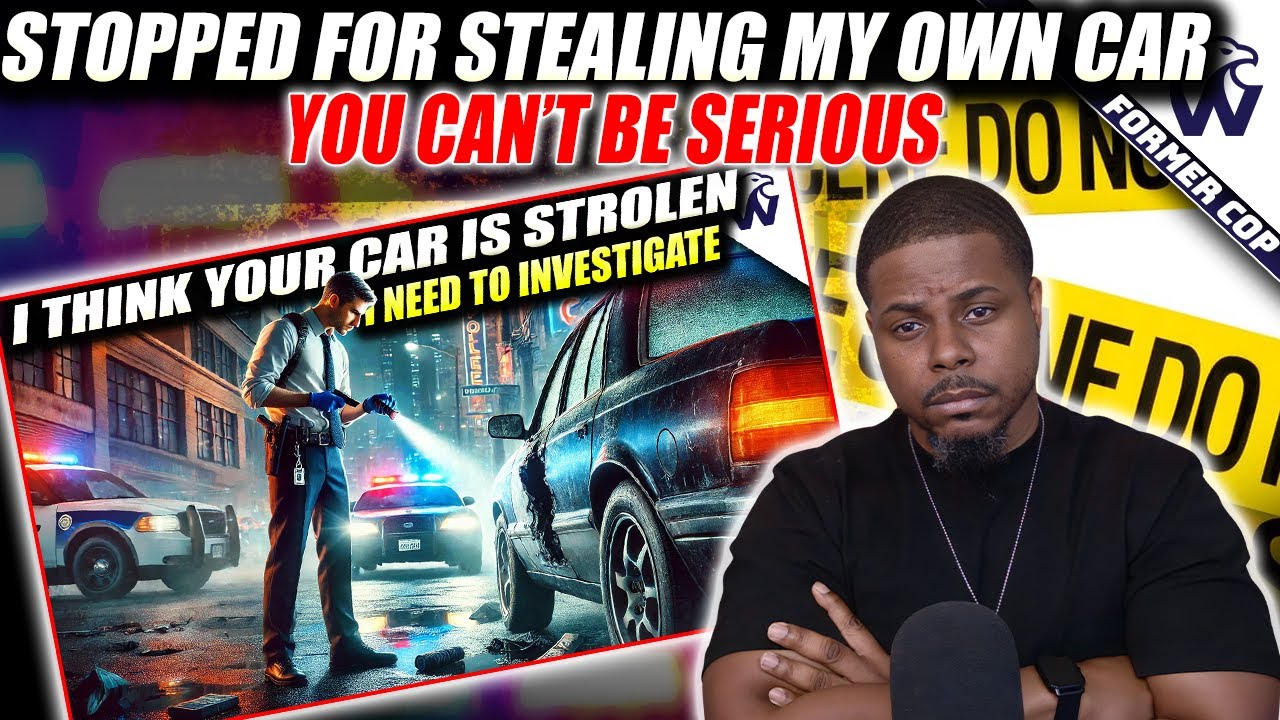 You Car Was Not Reported Stolen But It Looks Stolen  Sit On The Ground Now