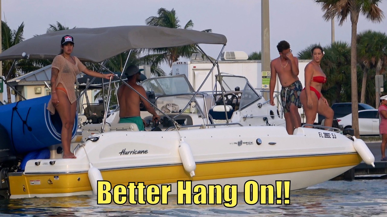 They Take A Chance!! | Miami Boat Ramps