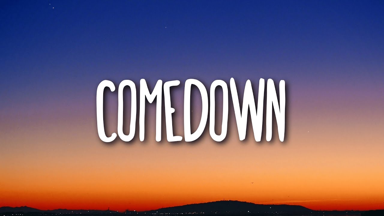 Henry Moodie - comedown (Lyrics)
