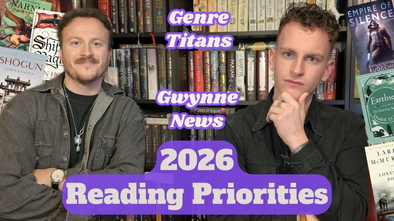 Приоритеты чтения на 2026 год (книги Гвинн, книги для чтения запоем, фэнтези и историческая класс...