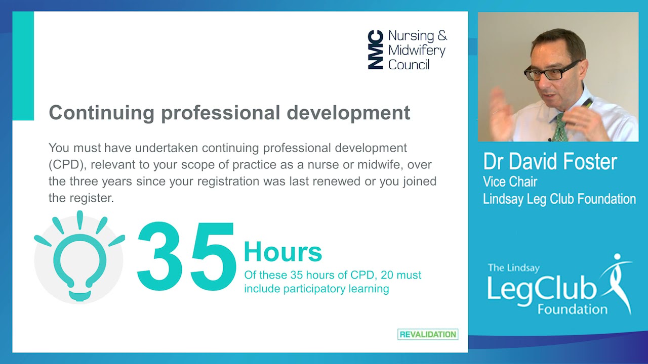 Dr David Foster: NMC Revalidation process
