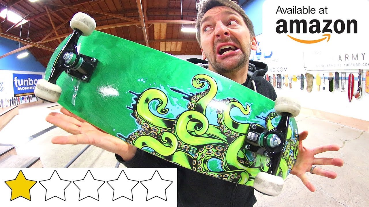 САМЫЙ ХУДШИЙ ОБЗОР СКЕЙТБОРДА AMAZON ЗА ВСЕ ВРЕМЕНА!