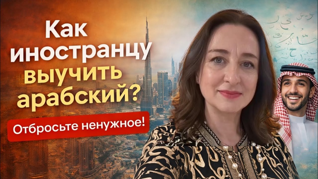 Как иностранцу выучить арабский язык?