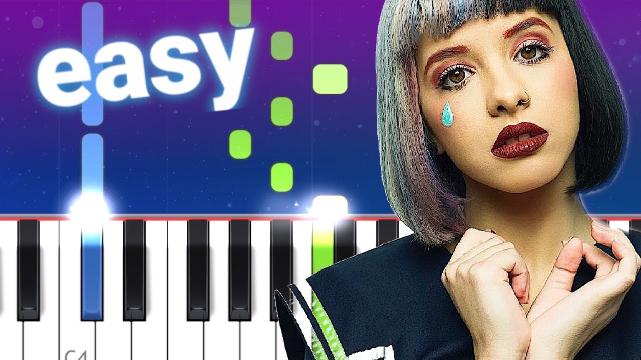 Melanie Martinez - Cry Baby (100% EASY PIANO TUTORIAL)