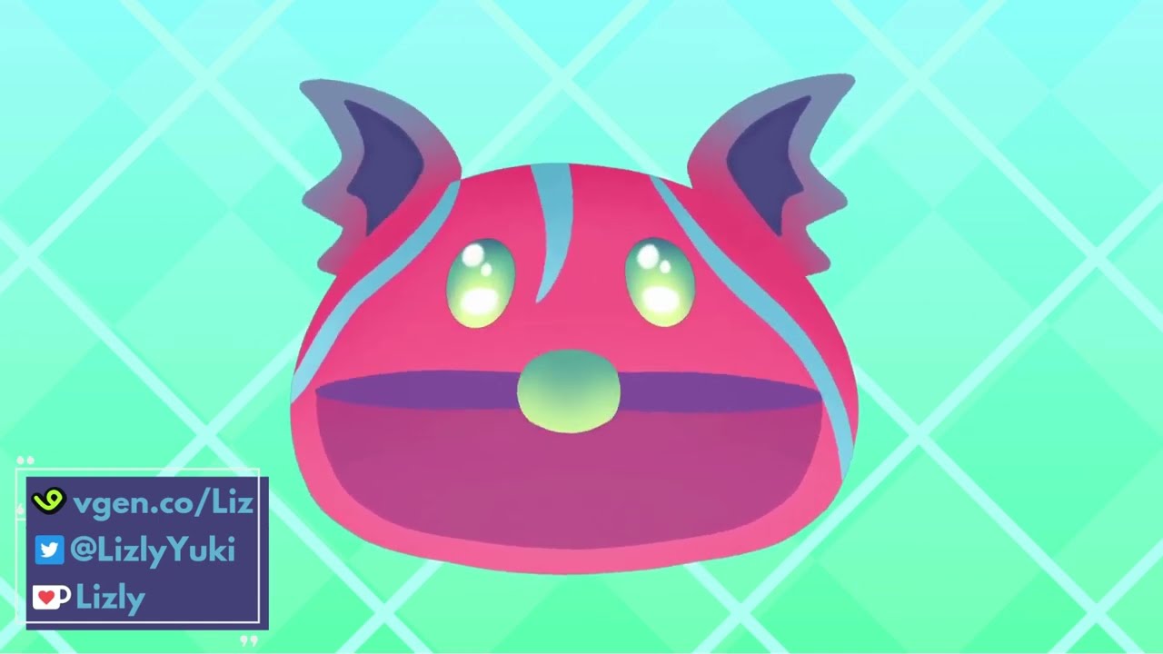 Eezwa's Slime Vtuber Model Preview ~ Art+Rig by Lizly Yuki