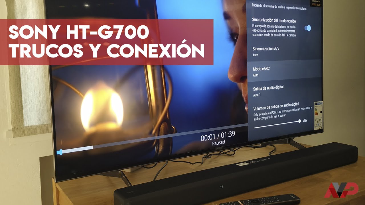 Barra de sonido Sony HT-G700: Conexión, trucos para eARC, passtrough audios HD, Dolby Atmos, etc.