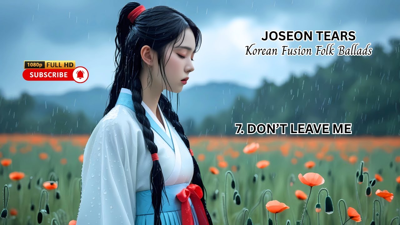 7. DON&rsquo;T LEAVE ME. Emotional Korean Folk Fusion Ballads. Joseon Pop. #KoreanMusic, #KoreanSong 💖🌸🎶