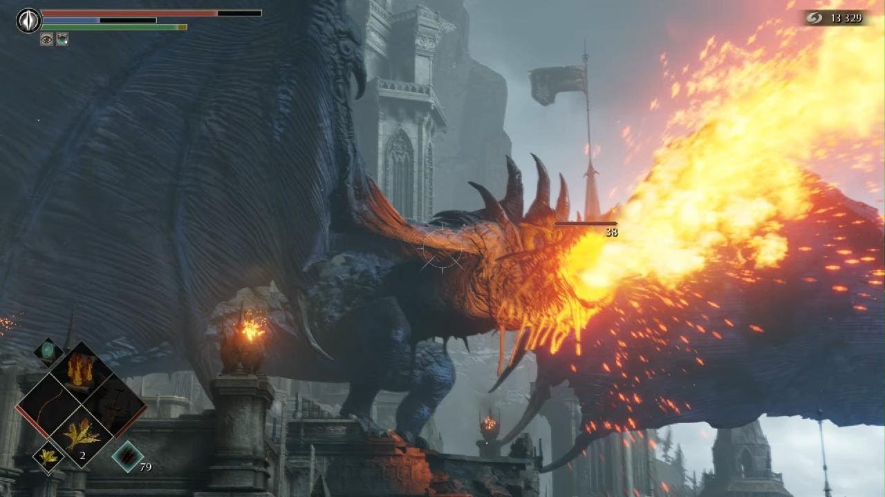 Demon's Souls_ps5 Boss de fin la tour du roi.
