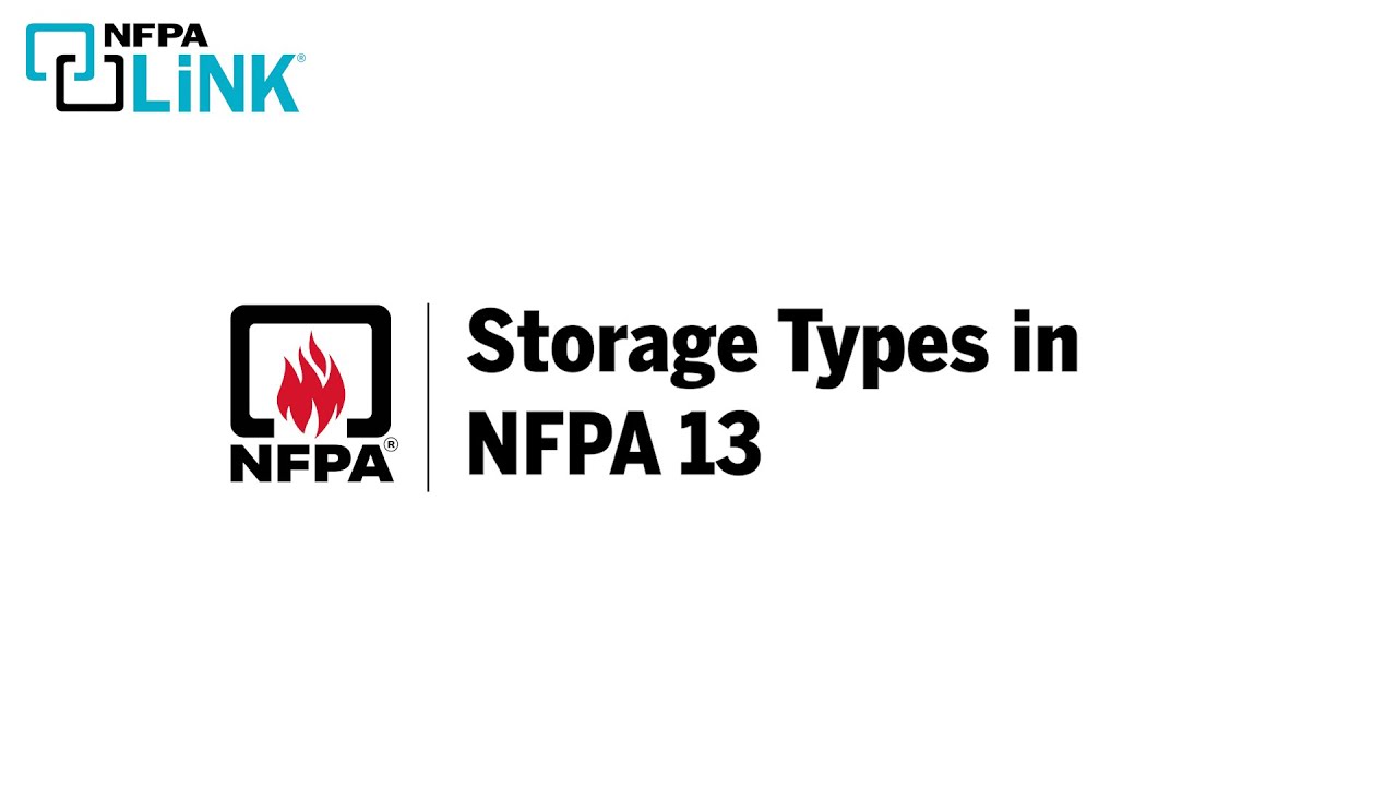 Storage Types in NFPA 13