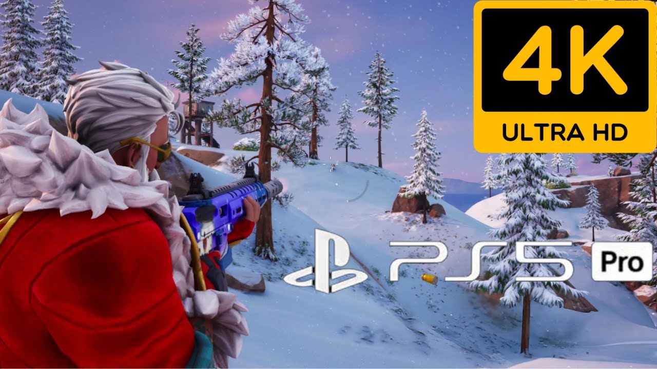 PS5 Fortnite Zero Build Win | Lt. Winter Skin | Chapter 7 Season 1 | 4K 60 FPS