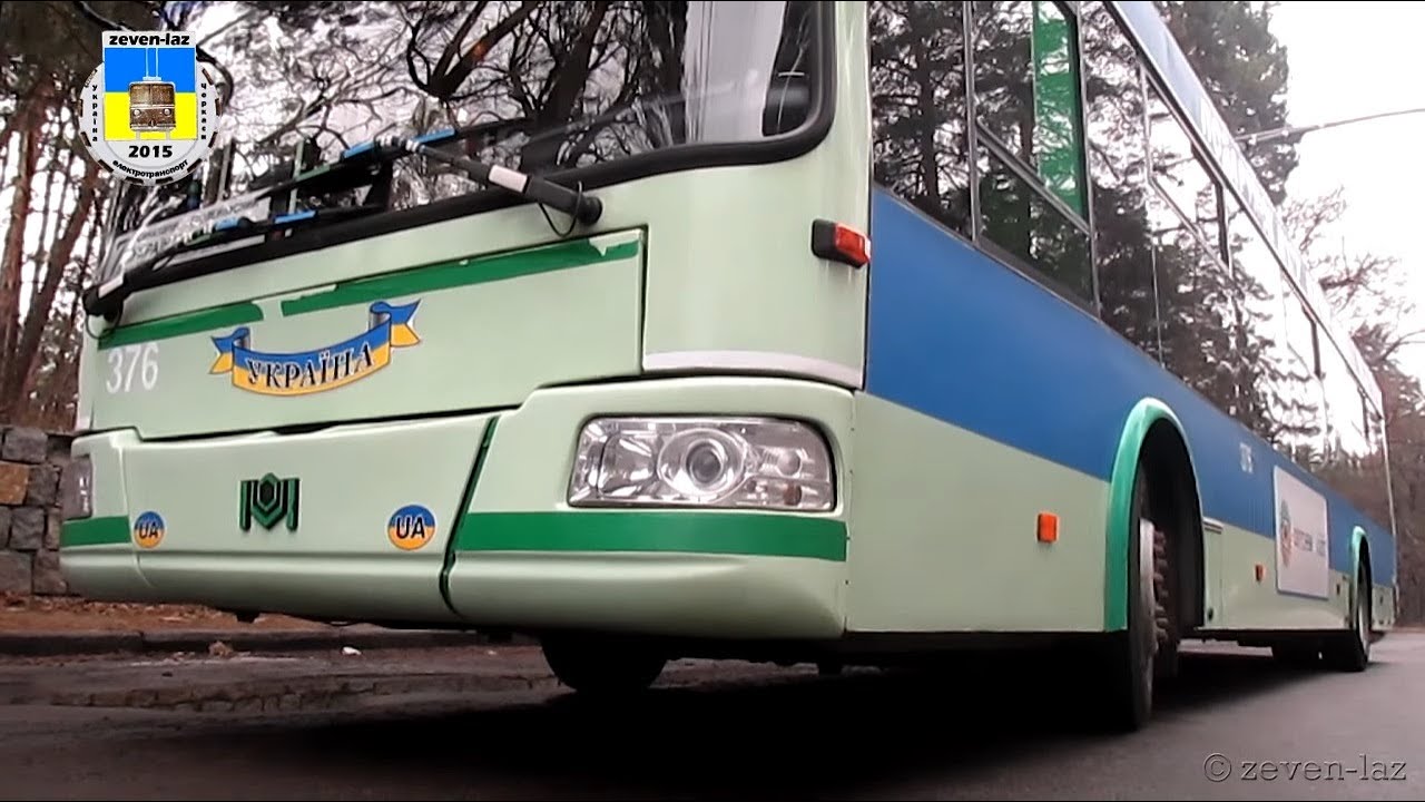 Черкаський тролейбус- БКМ 32102 №376 18.12.2015 / Cherkasy trolleybus- ВКМ 32102 №376 12/18/2015