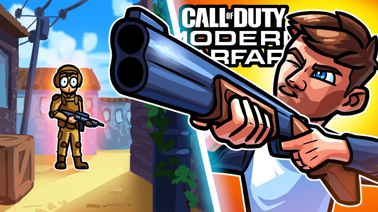 SNIPING PEOPLE WITH THIS BROKEN SHOTGUN! (Call of Duty: Modern Warfare)