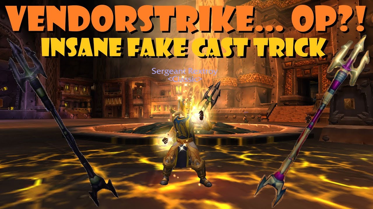 Vendorstrike actually OP!? [INSANE Fake Cast Trick]