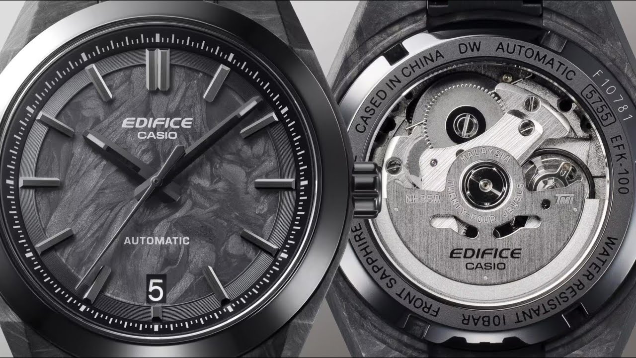 IL PRIMO CASIO AUTOMATICO DELLA STORIA - STUPENDO - CASIO EDIFICE EFK100CD