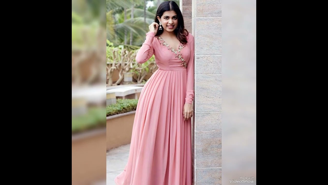 Silk frock for women and girl unique and latest fashion