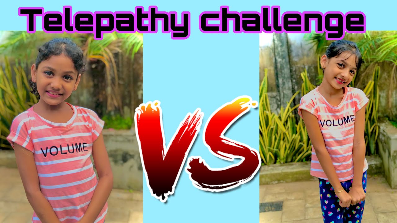 Telepathy Challenge..#twinsworld #telepathychallenge