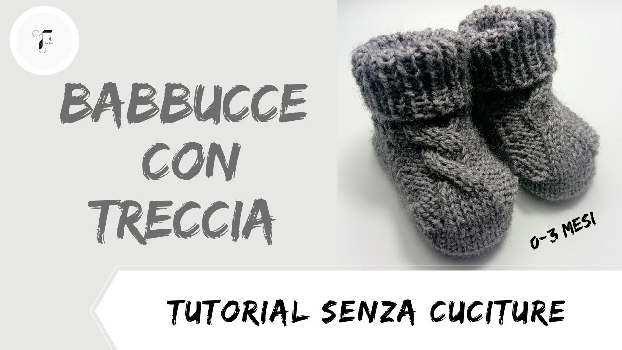 scarpine#babbucce#neonato#con treccia senza cuciture....0/3mesi