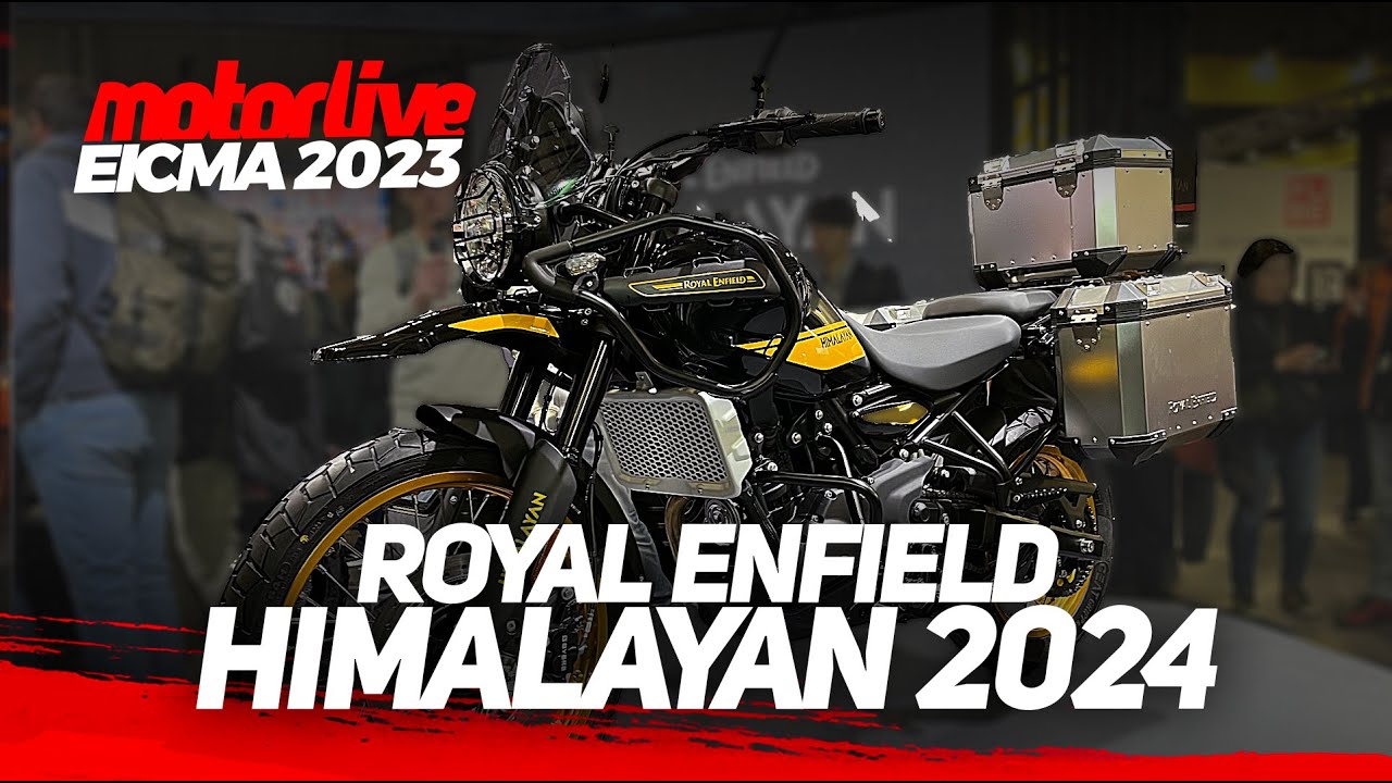 EICMA 2023 : ROYAL ENFIELD HIMALAYAN 2024 | MOTORLIVE