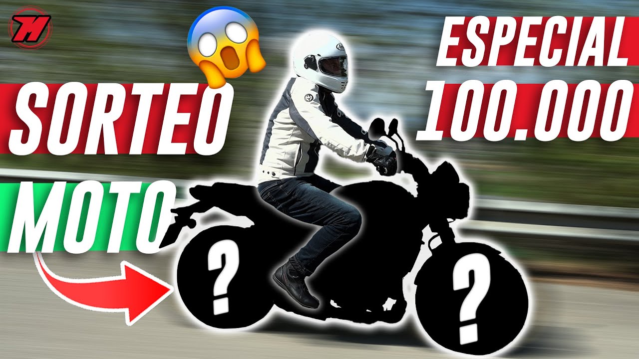 🚨¡SORTEO DE UNA MOTO! 🏍️ 💸 ¡Especial 100k suscriptores!