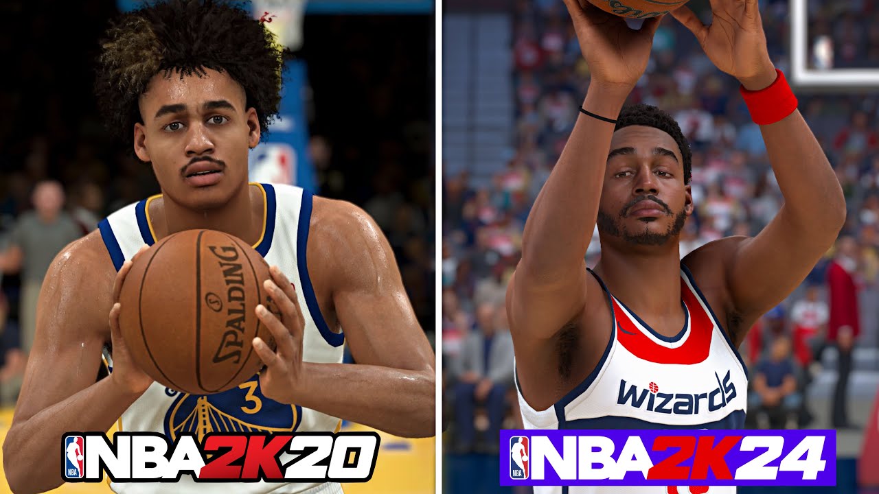 Half Court Shot With Jordan Poole On Every NBA 2K!