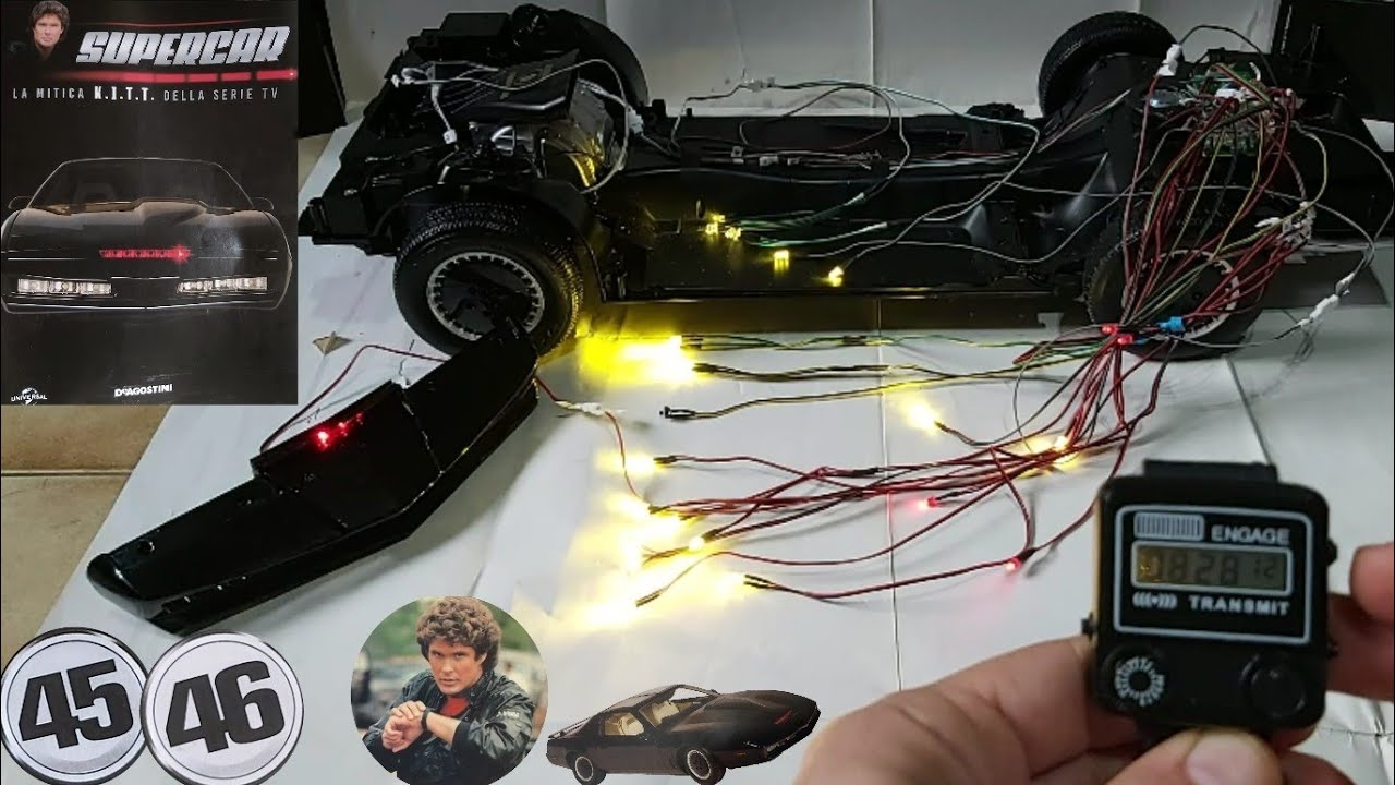 Model Car  KNIGHT RIDER SUPER CAR De Agostini n. 45 • 46