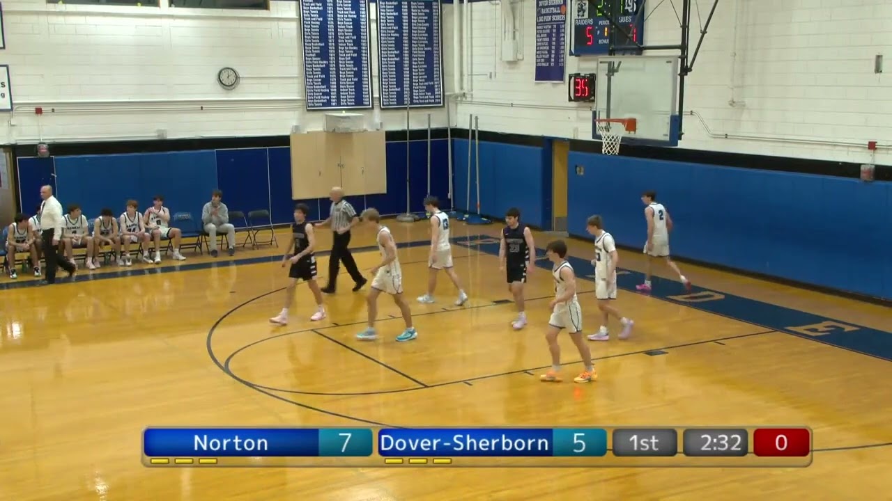 Boys Basketball: Dover-Sherborn vs. Norton--1/3/2025