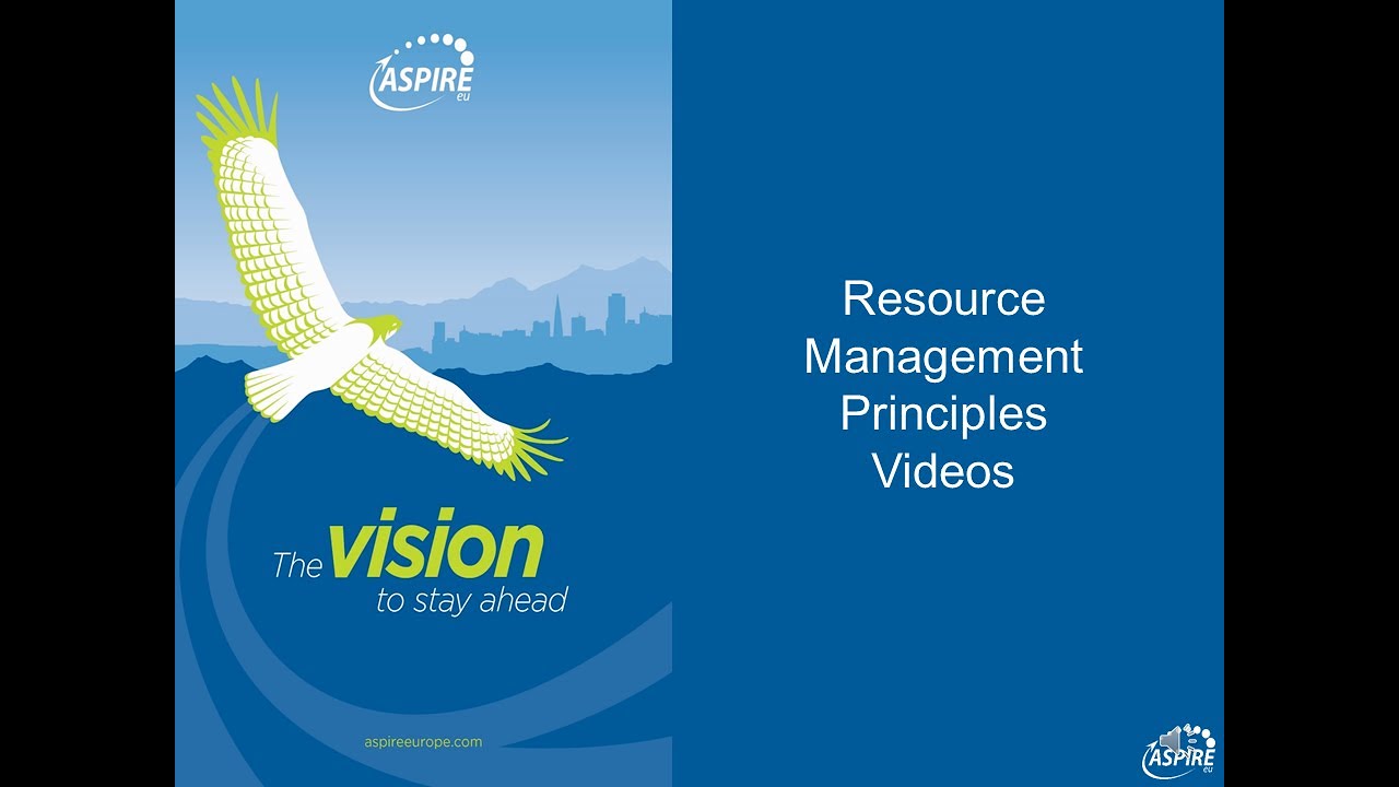 Resource Management Principles
