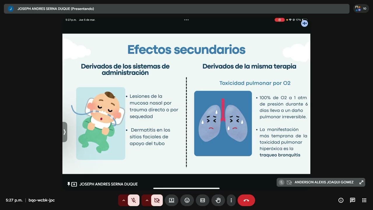 OXIGENOTERAPIA - Niñez II